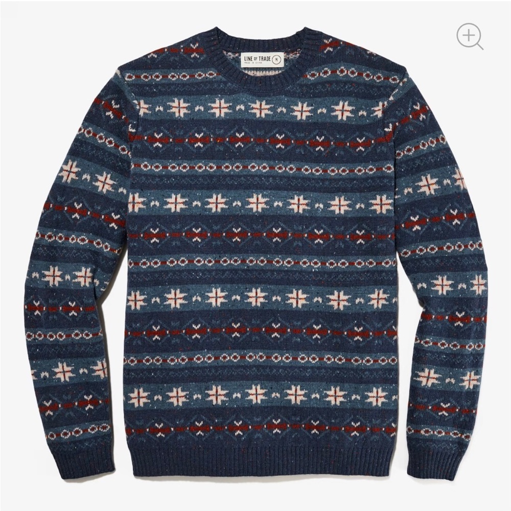 The Jackson Fair Isle Sweater by Fair Trade.